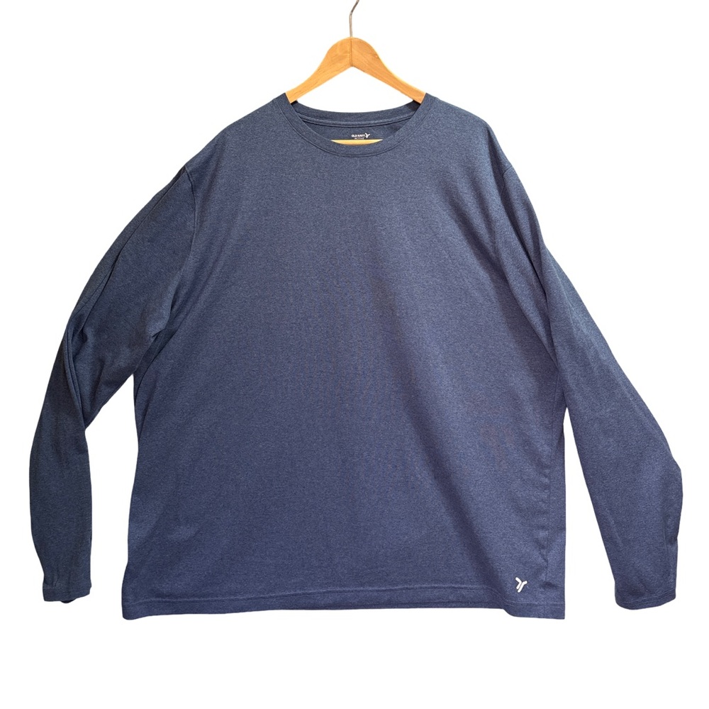 Old Navy Active Core Blue Long Sleeve T-Shirt XXXL Tall